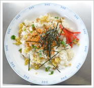 レストランメニュー:鮭散らし
